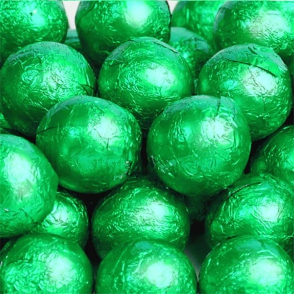 Green Milk Chocolate Balls x 100, 500g