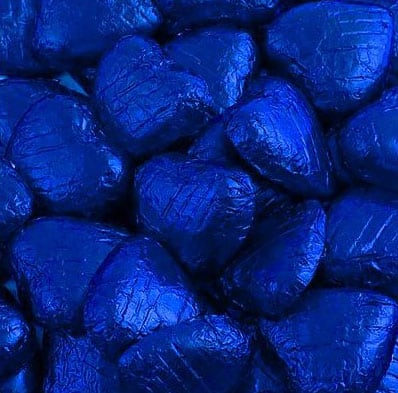 Midnight Milk Chocolate Hearts x 100, 500g