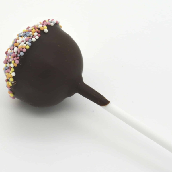 Dark Chocolate Vegan Cake Pop